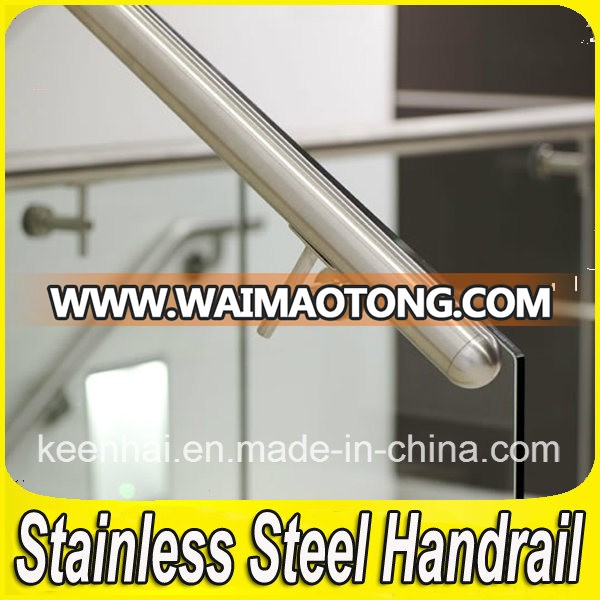 Glass Balustrade Stainless Steel Handrail Bracket