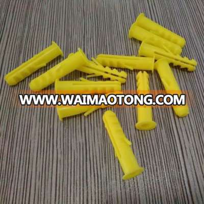 Yellow Plastic Expansion Anchor Made of China