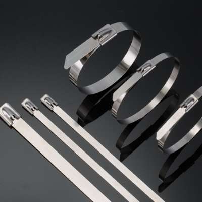 201 / 304 / 316 Ball Locking Stainless Steel Ties